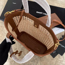 Bolsa Ysl Bamboo Basket