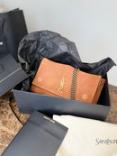 Bolsa YSL dupla face croco/ pelica