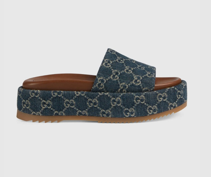Slide Gucci Platform Sandal