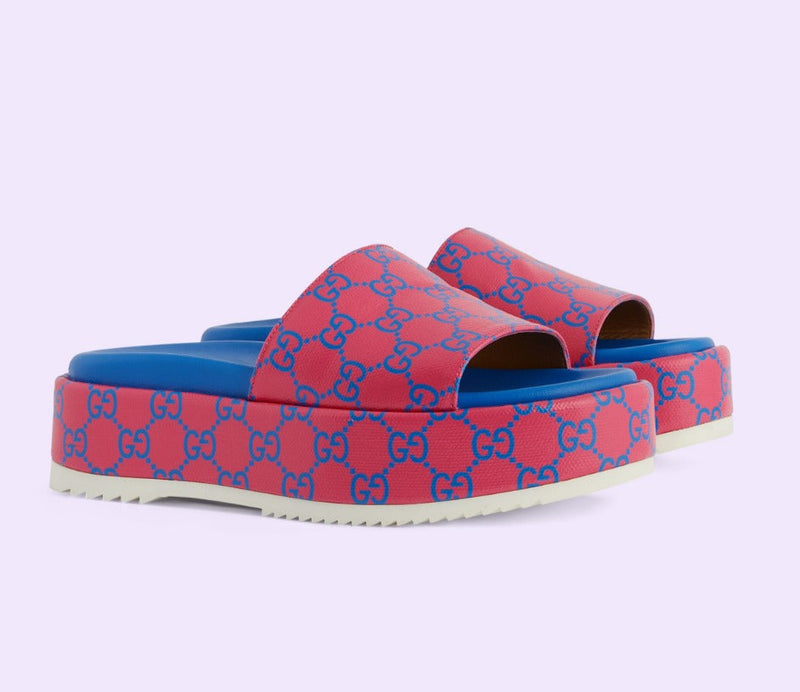 Slide Gucci Platform Sandal