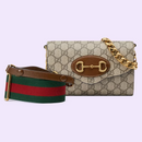 Bolsa Gucci Horsebit 1955 Mini Estampada