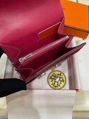Bolsa Hermès Roulis Evercolor Rosa