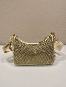 Bolsa Prada Dourado