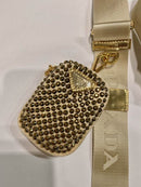 Bolsa Prada Dourado