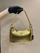 Bolsa Prada Dourado