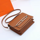 Bolsa Hermès Roulis Evercolor Marrom