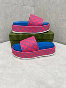 Slide Gucci Platform Sandal