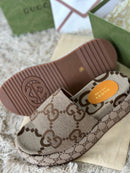 Slide Gucci Platform Sandal