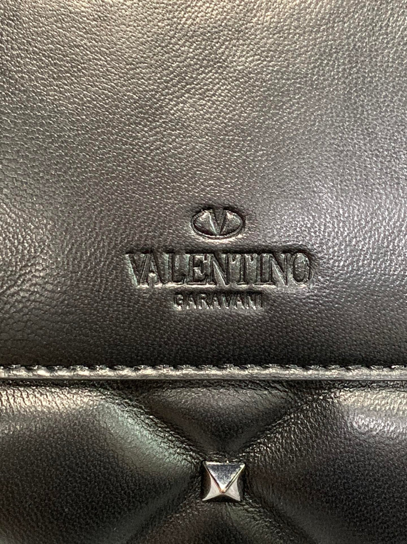Bolsa Valentino Rockstud Spike Lambskin Off-White