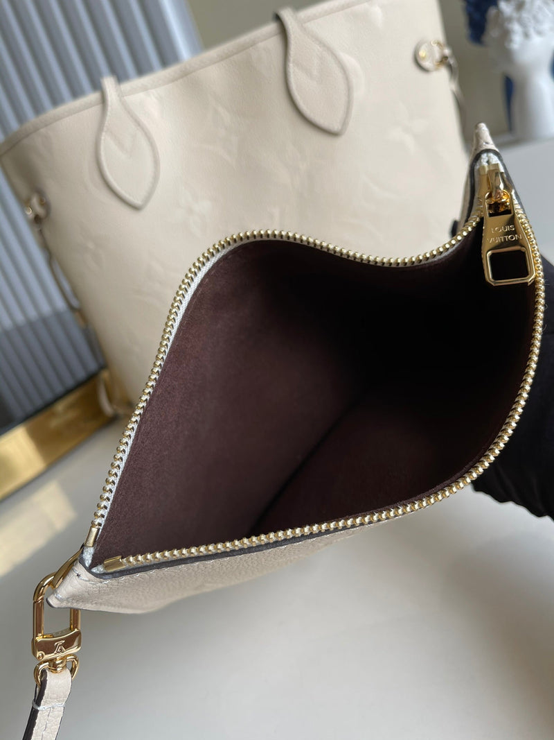 Bolsa Louis Vuitton LV Neverfull MM Creme