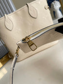 Bolsa Louis Vuitton LV Neverfull MM Creme