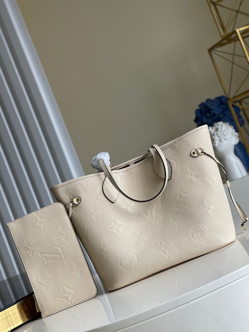 Bolsa Louis Vuitton LV Neverfull MM Creme