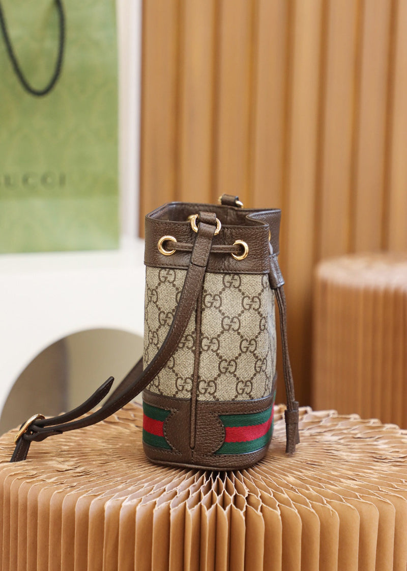 Bolsa Gucci Ophidia mini GG bucket bag