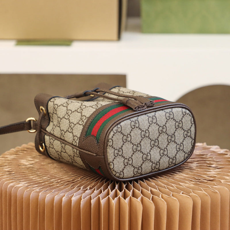 Bolsa Gucci Ophidia mini GG bucket bag