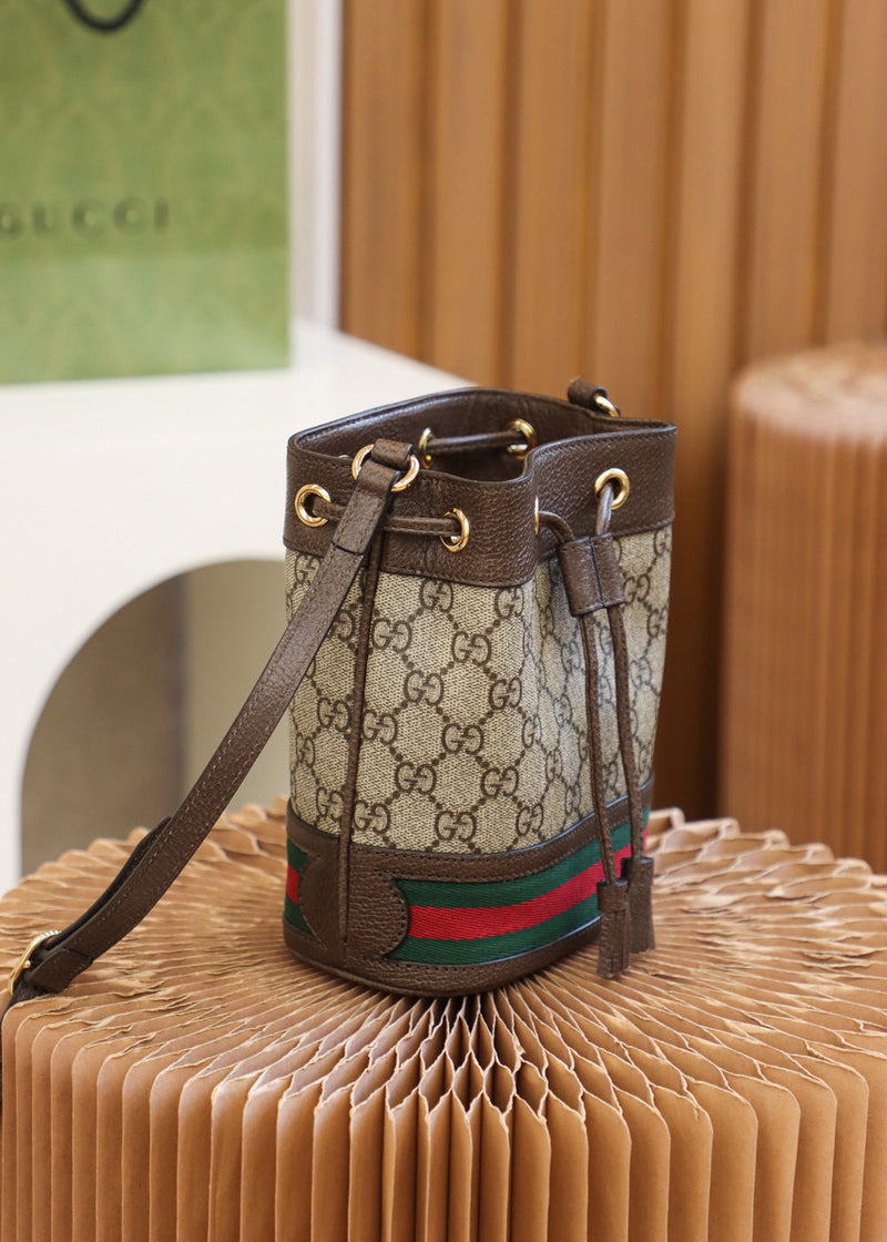 Bolsa Gucci Ophidia mini GG bucket bag