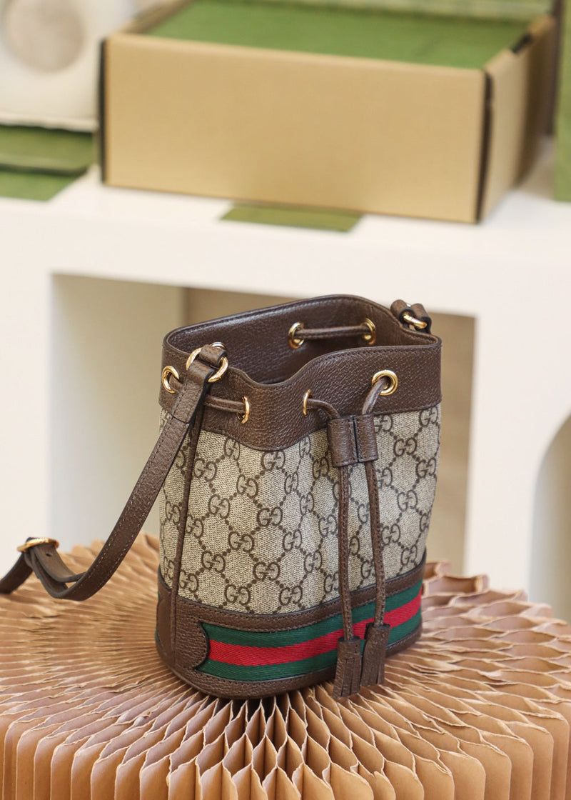 Bolsa Gucci Ophidia mini GG bucket bag
