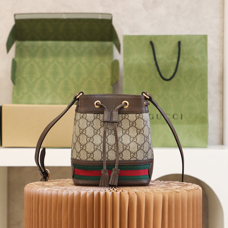 Bolsa Gucci Ophidia mini GG bucket bag