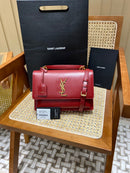 Bolsa YSL 𝙉𝙚𝙬 𝙢𝙚𝙙𝙞𝙪𝙢 𝙨𝙪𝙣𝙨𝙚𝙩 25CM