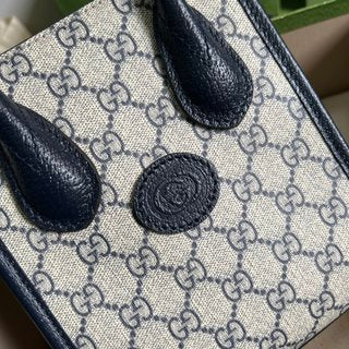Bolsa Gucci MINI TOTE WITH INTERLOCKING