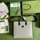 Bolsa Gucci tote Interlocking