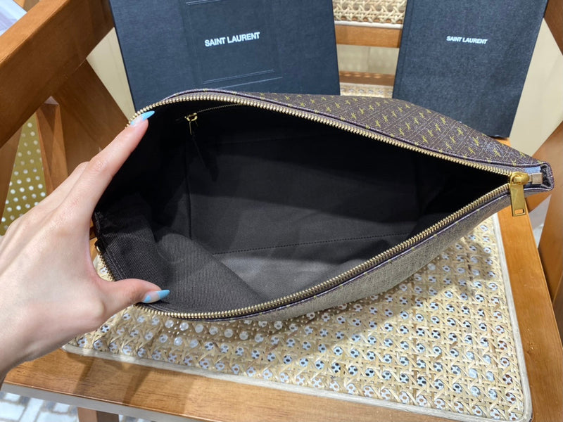 Bolsa YSL 𝗟𝗘 𝗠𝗢𝗡𝗢𝗚𝗥𝗔𝗠𝗠𝗘 36CM