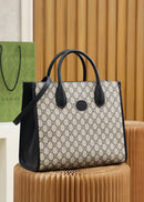 Bolsa Gucci tote Interlocking