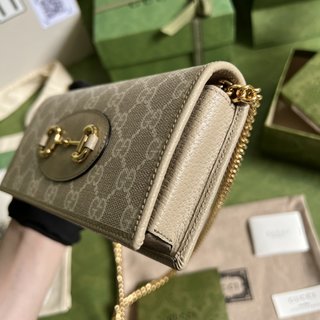 Bolsa Gucci HORSEBIT 1955 WALLET WITH CHAIN