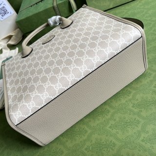 Bolsa Gucci SMALL TOTE WITH INTERLOCKING