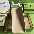 Bolsa Gucci SMALL TOTE WITH INTERLOCKING