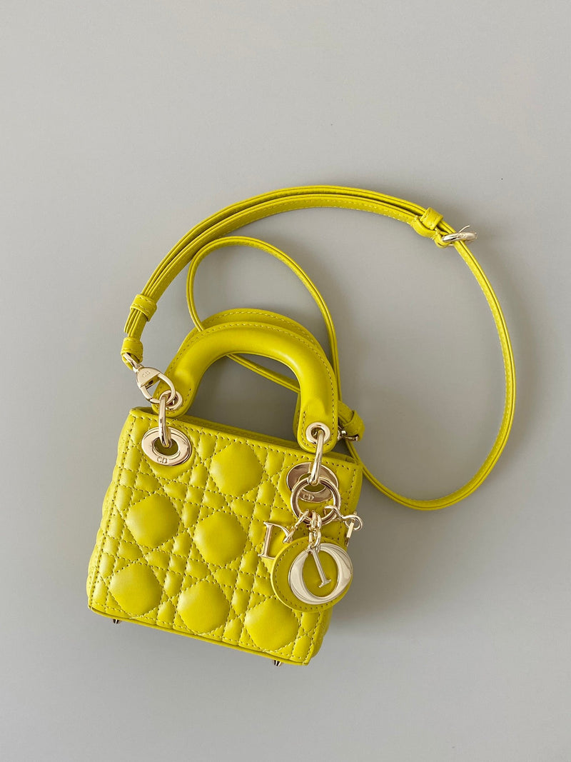 Bolsa Dior  MICRO LADY DIOR