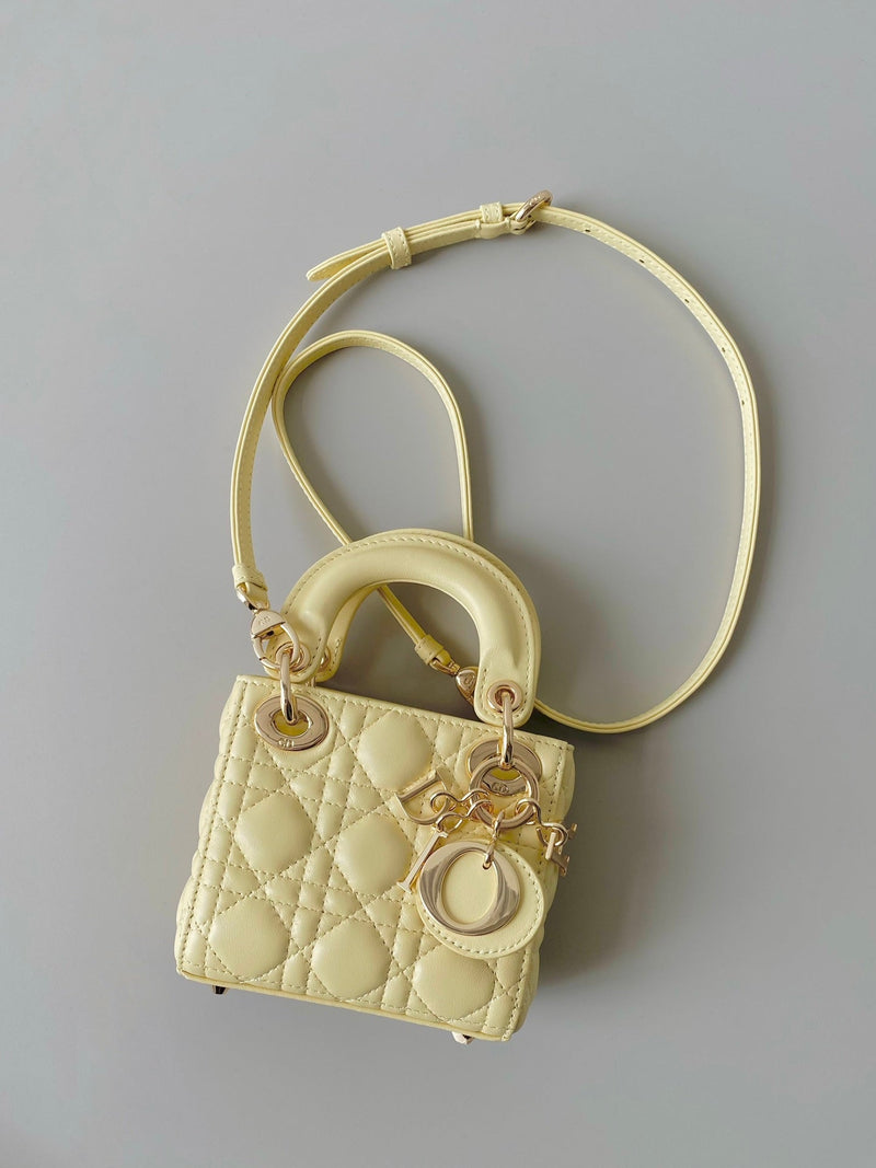 Bolsa Dior MICRO LADY DIOR