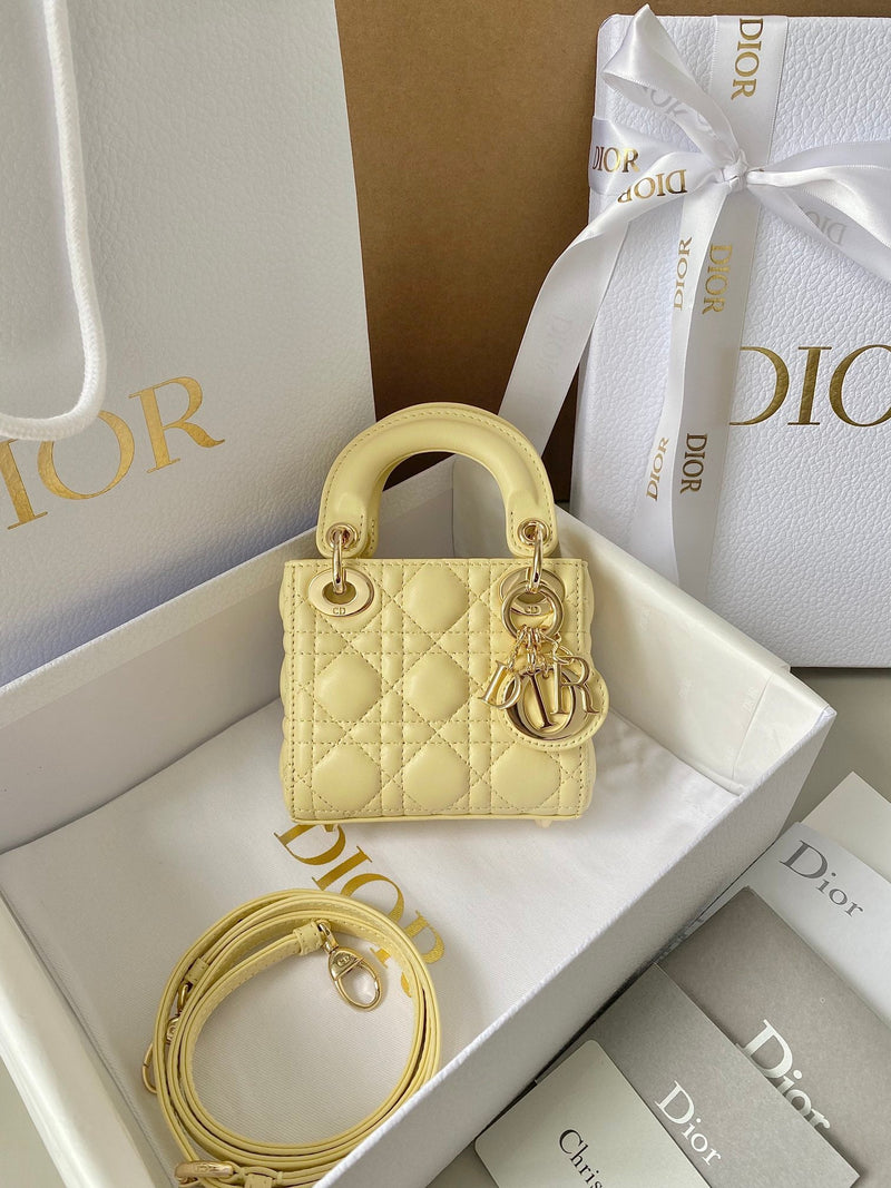 Bolsa Dior MICRO LADY DIOR