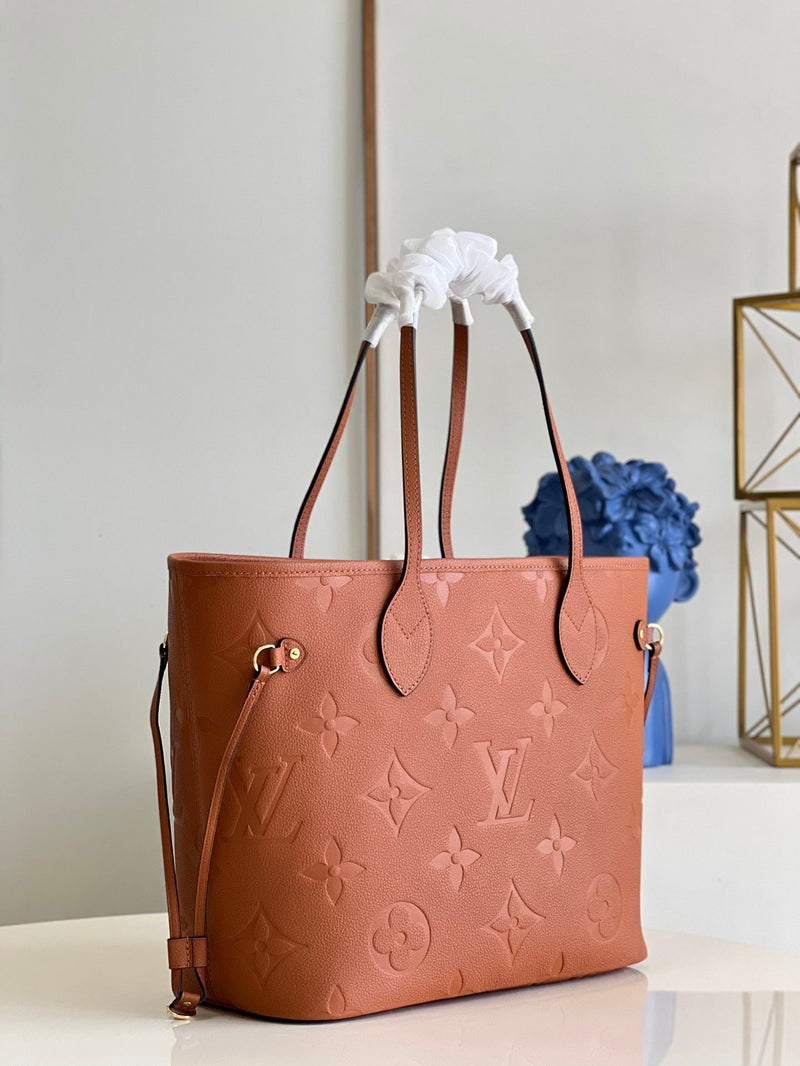 Bolsa Louis Vuitton LV Neverfull MM Cognac