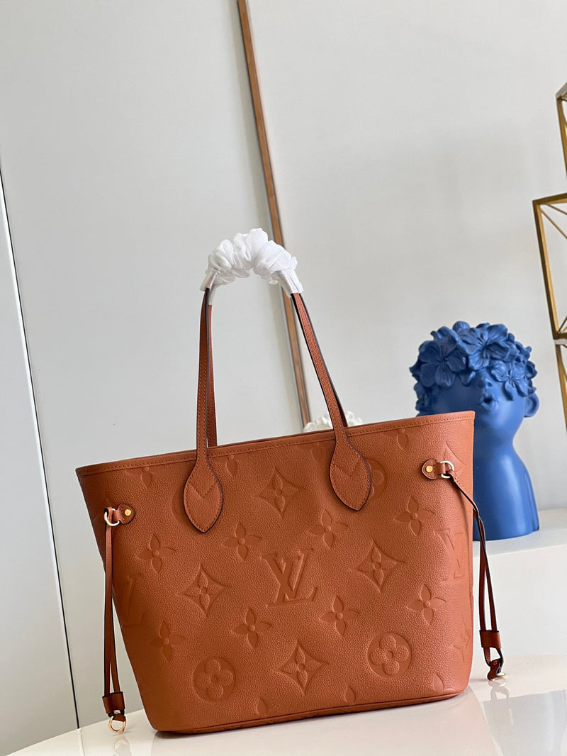 Bolsa Louis Vuitton LV Neverfull MM Cognac