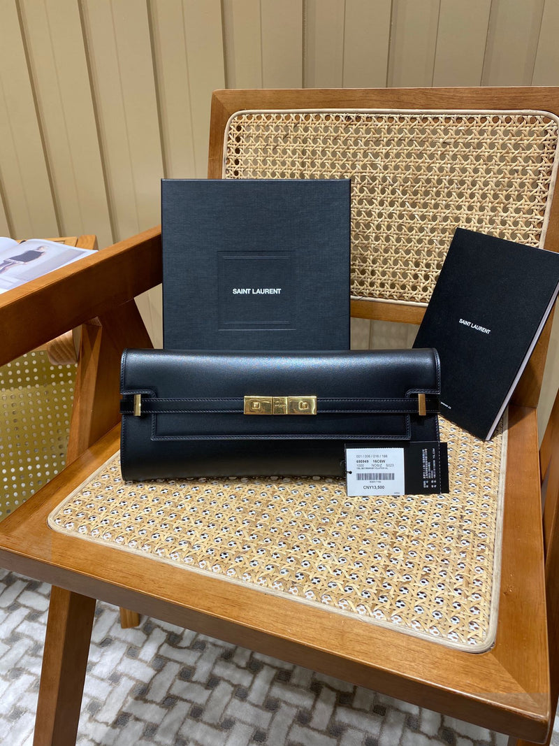 Bolsa YSL 𝗠𝗮𝗻𝗵𝗮𝘁𝘁𝗮𝗻 𝗖𝗹𝘂𝘁𝗰𝗵