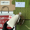 Bolsa Gucci alça superior GG Marmont