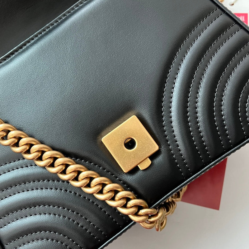 Bolsa Gucci alça superior GG Marmont