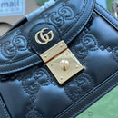 Bolsa Gucci GG matelassê Pequena com Alça Superior
