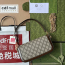 Bolsa Gucci Horsebit 1955 de Ombro Pequena Estampada