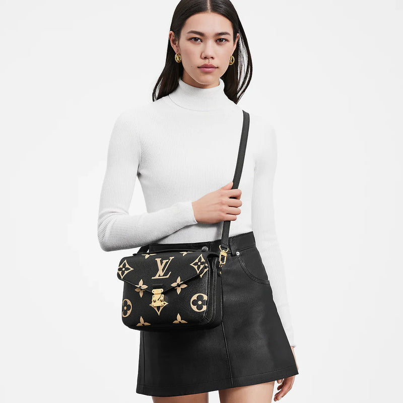 Bolsa Louis Vuitton Métis Monogram Black/Beige