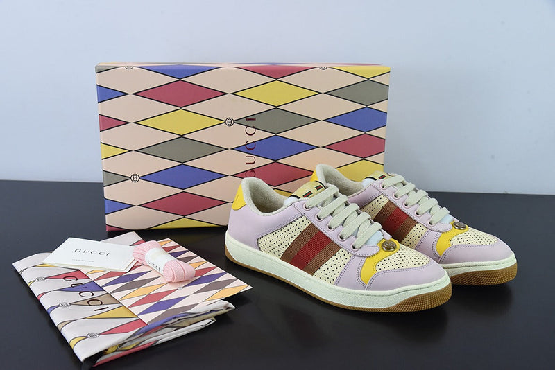 Tênis Gucci Distressed Screener sneaker