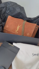 Bolsa YSL dupla face croco/ pelica