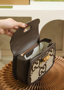 Bolsa Gucci Bamboo 1947 jumbo GG small top handle bag