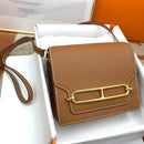 Bolsa Hermès roulis 19cm evercolor 37gold