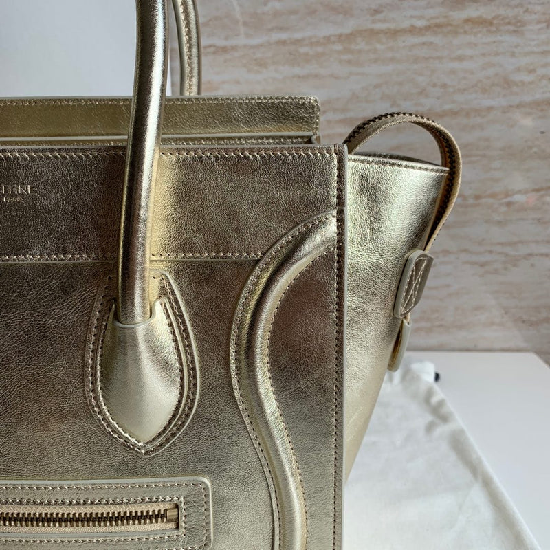 Bolsa Celine Luggage Micro Shopper