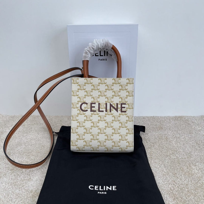 Bolsa Celine Cabas Triomphe Canvas