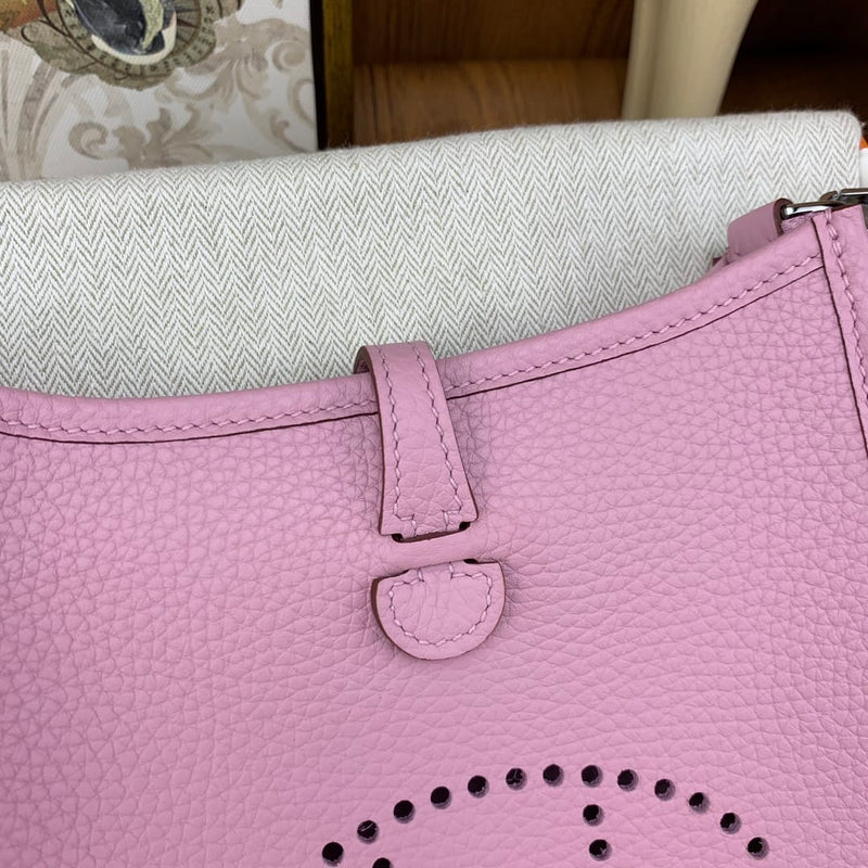 Bolsa Hermès Mini Evelyn 17cm Clemence X9