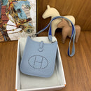 Bolsa Hermès Mini Evelyn 17cm Clemence J7