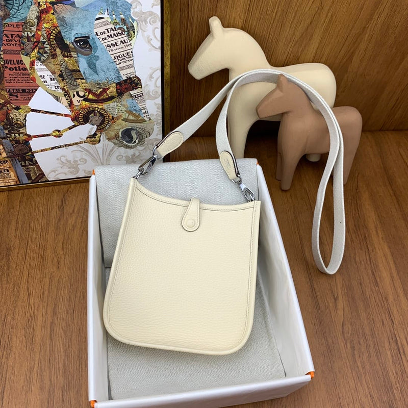 Bolsa Hermès Mini Evelyn 17cm Clemence i2