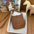 Bolsa Hermès Mini Evelyn 17cm Clemence